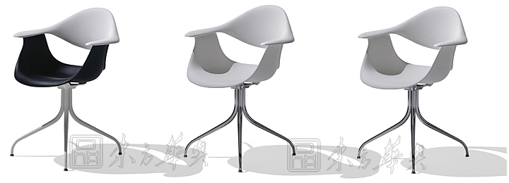 現代經典休閑椅|塑料休閑椅|辦公家具|雞爪椅|休閑椅,洽談椅,四腳椅